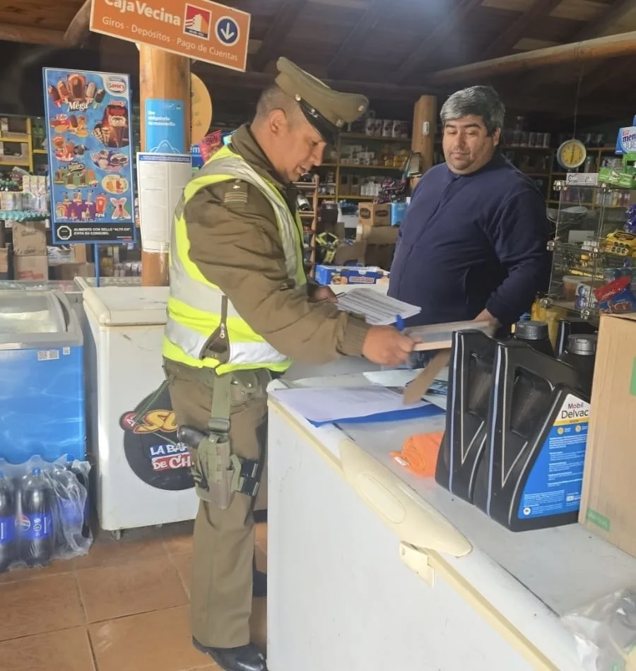 Carabineros Despliega Servicio Preventivo En La Comuna De Licanten