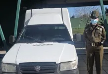 Carabineros Recupero En Parral Un Furgon Robado En La Comuna De Retiro