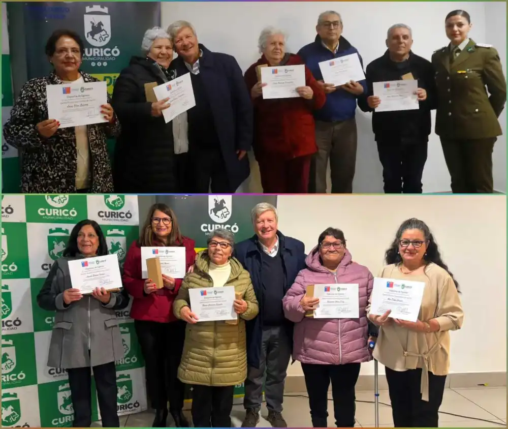Centro Diurno Comunitario De Curico Culmina Primera Intervencion Con Egreso De 47 Personas Mayores