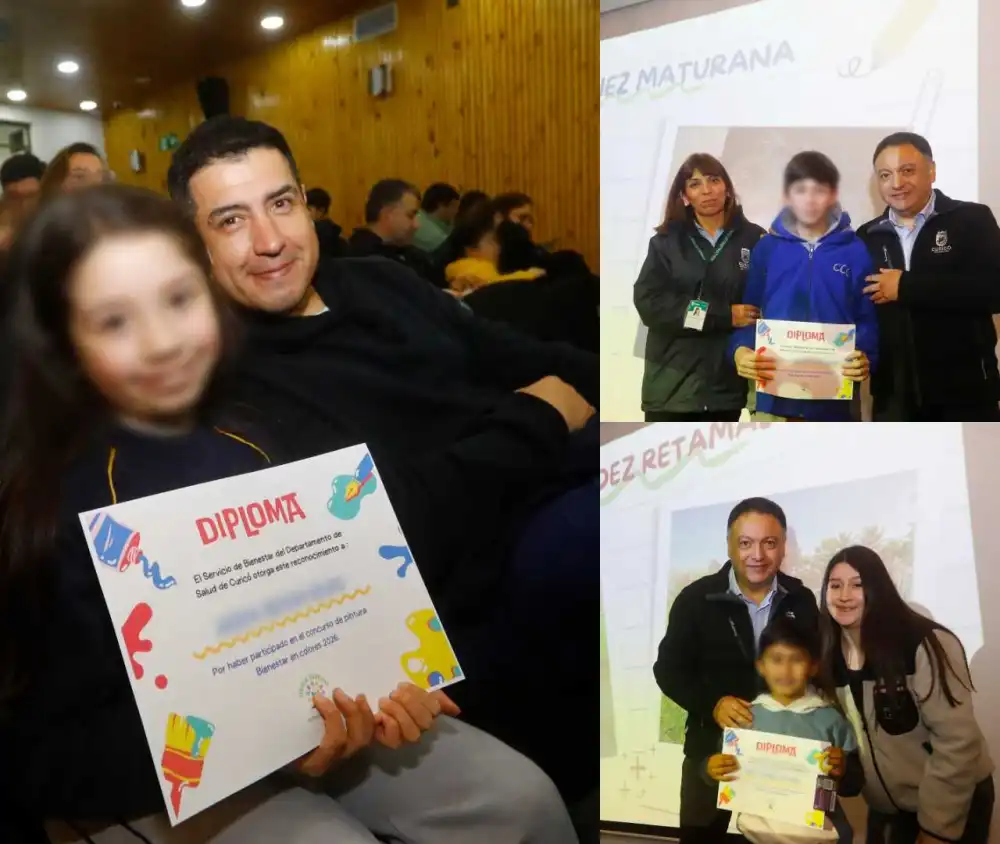 Con Creatividad Y Color Premiaron A Los Ganadores Del Concurso Bienestar En Colores En Curico
