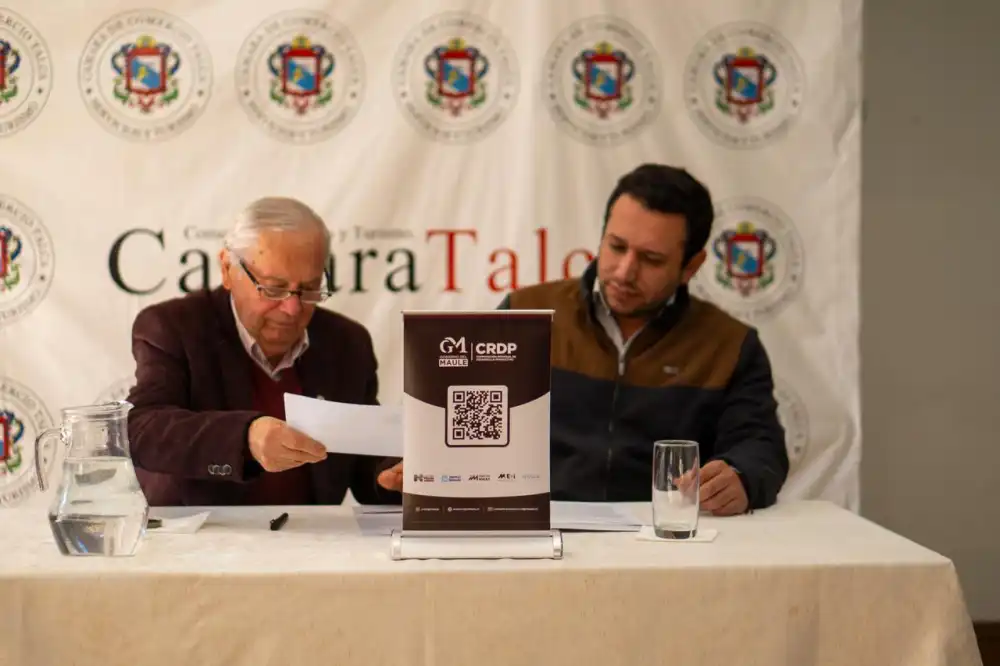 Crdp Maule Y Camara De Comercio De Talca Sellan Alianza Para Fortalecer El Desarrollo Productivo Regional 1