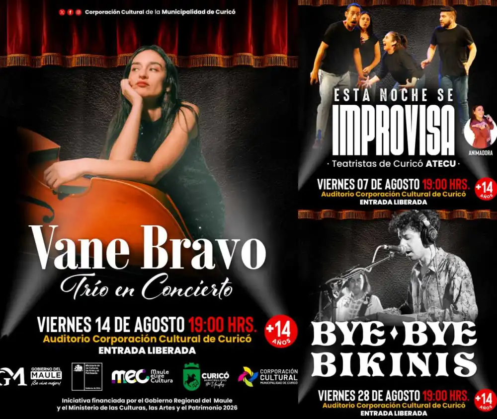 Curico Dara Inicio A Ciclo De Espectaculos Gratuitos Con Teatro Musica Y Jazz Durante Agosto