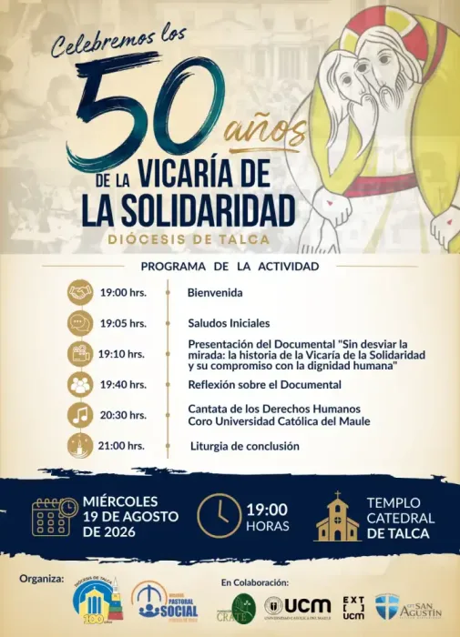 Diocesis De Talca Invita A Recordar El Legado De La Vicaria De La Solidaridad A 50 Anos De Su Creacion 2 Diocesis De Talca Invita A Recordar El Legado De La Vicaria De La Solidaridad A 50 Anos De Su Creacion 2