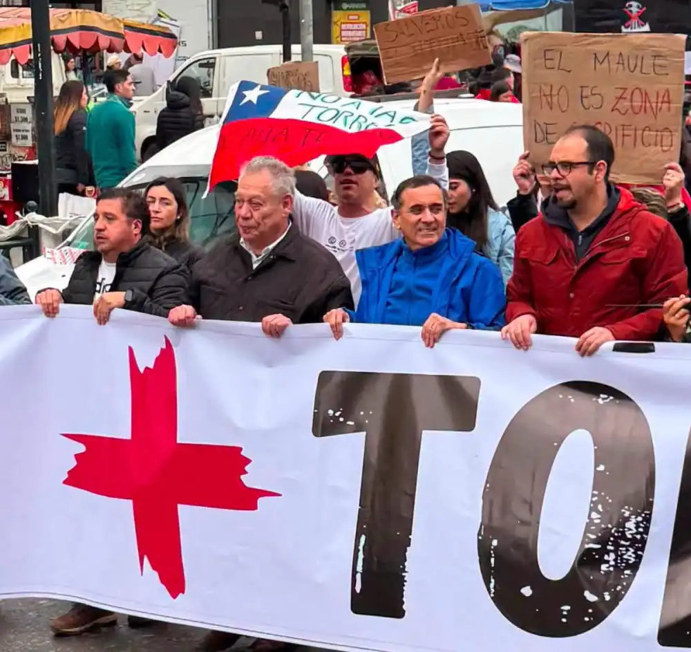 Diputado Javier Munoz Respalda Rechazo A Proyecto De Torres De Alta Tension En La Cordillera Del Maule