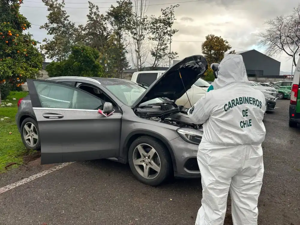 Dos Detenidos Tras Persecucion De Vehiculo Robado Que Termino Con Colisiones En La Ruta 5 Sur
