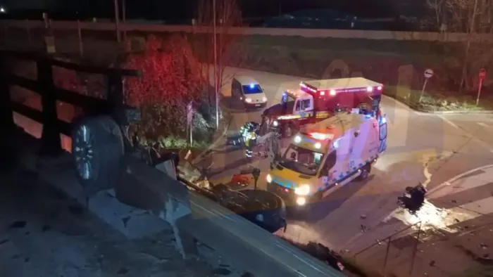 Dos Lesionados Deja Violento Accidente Registrado En La Ruta 5 Sur En Teno 2