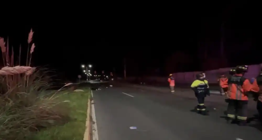 Dos Personas Fallecen Tras Violento Volcamiento En Avenida San Miguel De Talca