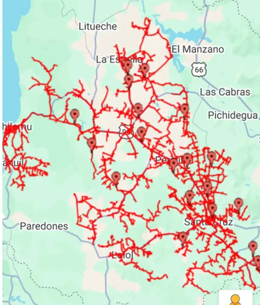 Extenso Corte De Energia Afecta A Mas De 64 Mil Clientes En La Region De Ohiggins