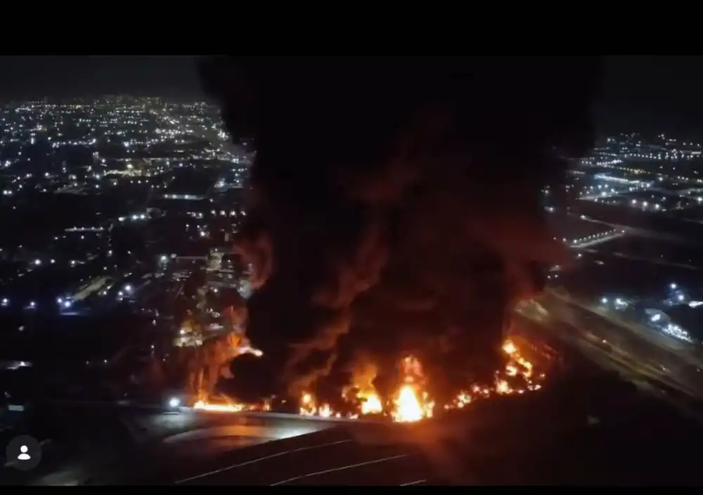 Gigantesco Incendio En Quilicura Continua Activo Tras Mas De Siete Horas De Intenso Combate