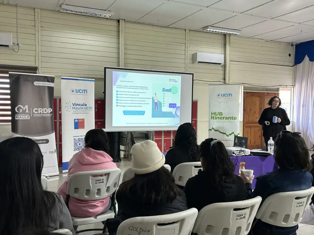 Hub Itinerante Vincula Maule Completa Recorrido Por 17 Comunas Fortaleciendo Herramientas Digitales Para Emprendedores 2
