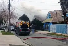 Incendio Afecto Vivienda En Villa Los Alpes De Teno