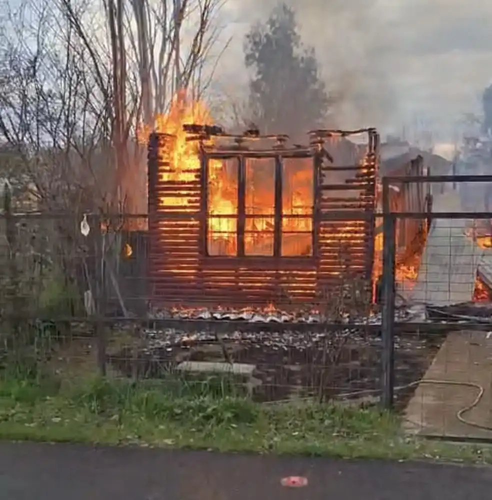 Incendio Destruye Vivienda En Sector Los Aromos De Molina