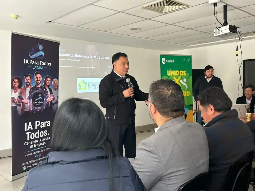 Jovenes De Curico Participaron En Charla Sobre Aprendizaje Y Uso Responsable De Inteligencia Artificial