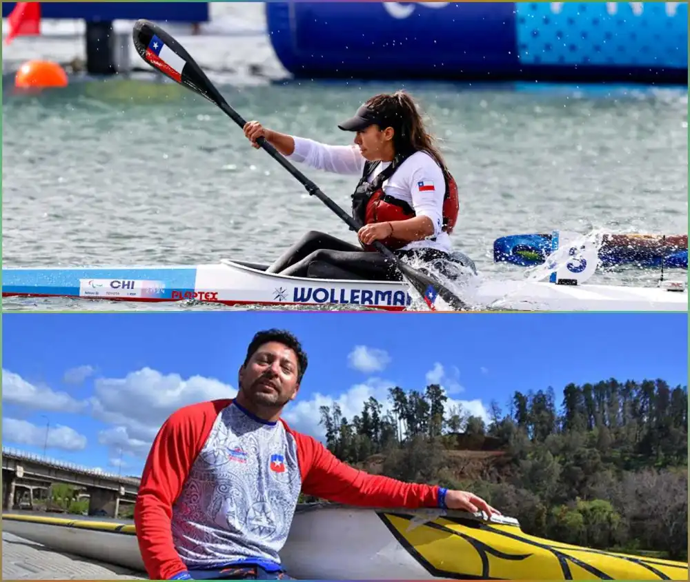 Katherinne Wollermann Y El Maulino Franco Gutierrez Entre Las Cartas Chilenas Para El Mundial De Paracanotaje