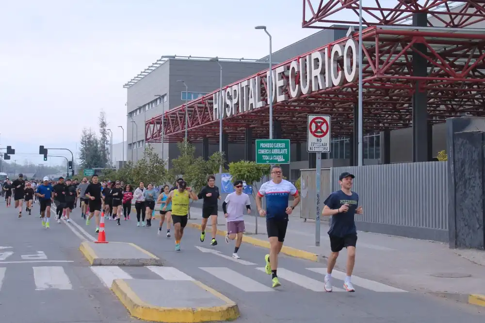 Mas De 1 500 Personas Participaron En Corrida Que Cerro El Mes Del Corazon En Curico