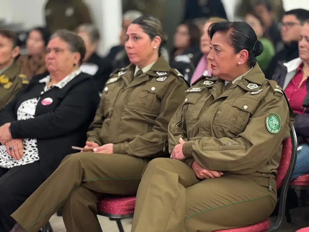Mas De Un Centenar De Dirigentes Participaron En Seminario De Seguridad Publica En Curico