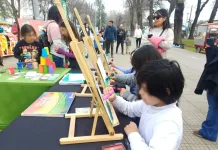 Miles De Familias Participaron En Celebracion Del Dia De La Ninez En La Alameda De Curico