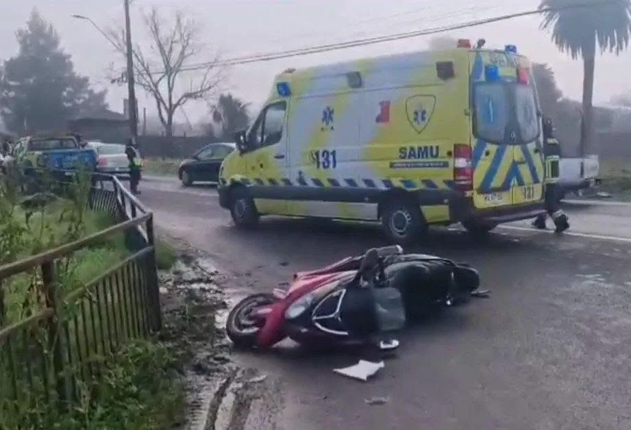 Motociclista Resulta Gravemente Lesionado Tras Accidente En Conflictivo Cruce Vehicular De Linares