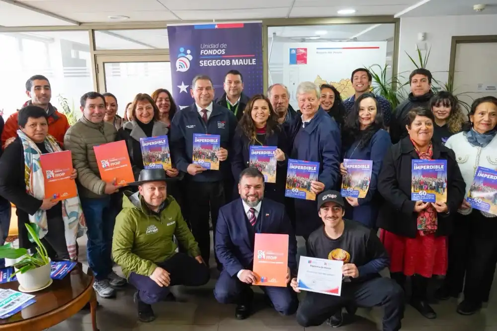 Nueve Organizaciones De La Provincia De Curico Reciben Recursos Para Desarrollar Proyectos Comunitarios