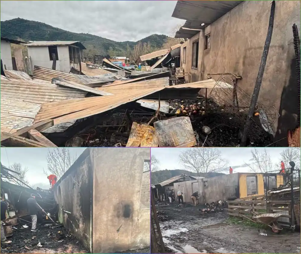 Organizan Campana Solidaria Para Ayudar A Dos Familias Damnificadas Tras Incendio En Rauco