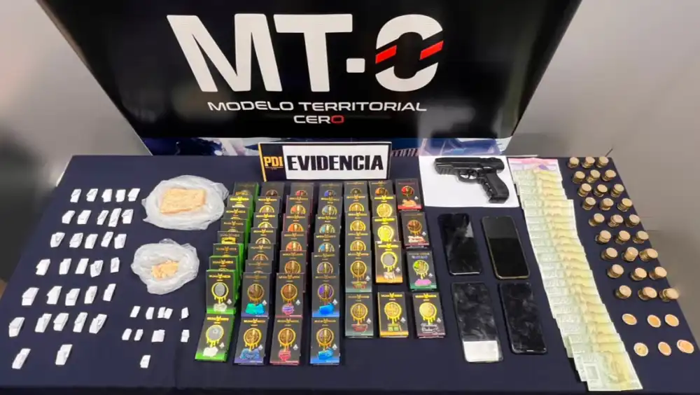 Pdi Detiene A Una Persona Por Microtrafico Tras Allanamiento En Santa Cruz