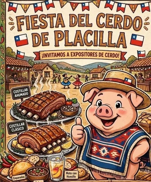 Placilla Abre Convocatoria Para Participar En La Fiesta Costumbrista Del Cerdo 2026