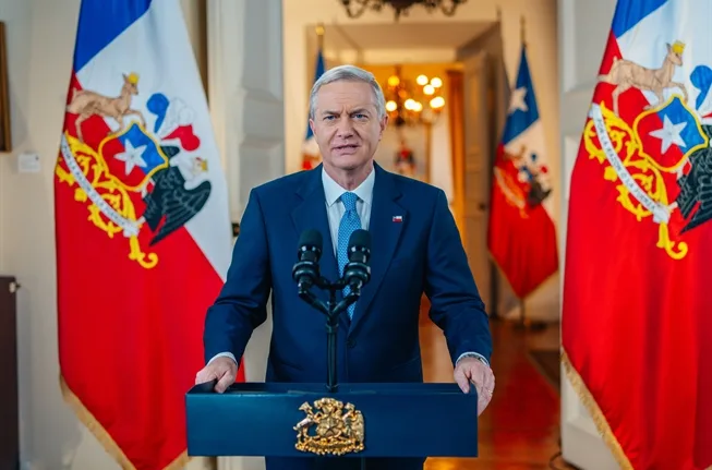 Presidente Jose Antonio Kast Presenta Nuevas Medidas Contra El Crimen Organizado Y Defiende Ley De Reconstruccion Nacional En Cadena Nacional