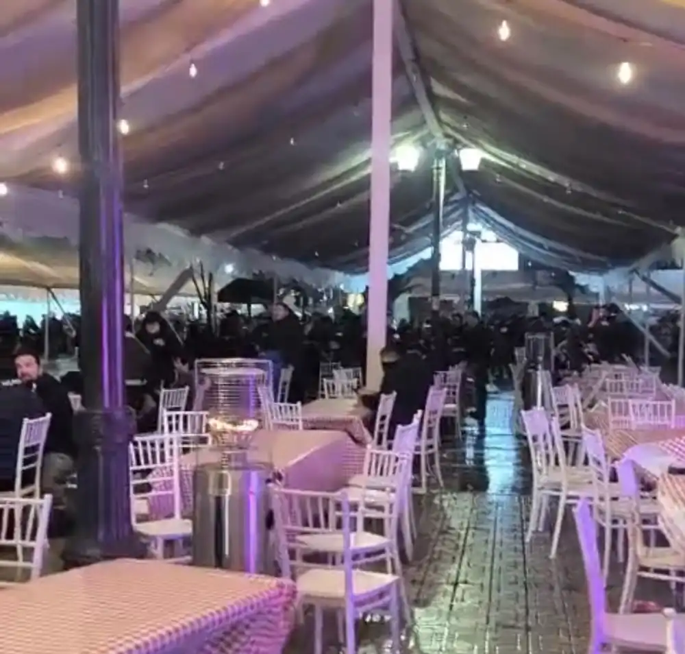 Temporal De Lluvia Y Viento Obliga A Suspender Anticipadamente La Fiesta Costumbrista Del Chancho Muerto En Talca