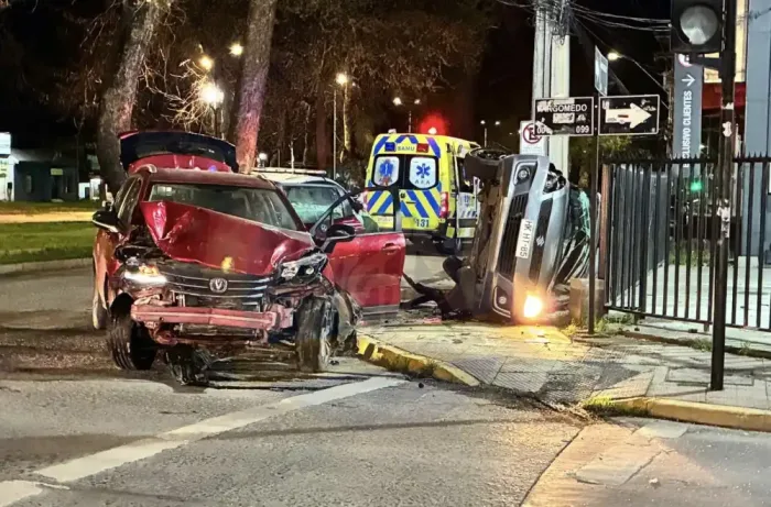 Violenta Colision En La Alameda De Curico Deja Dos Lesionados Y Un Conductor Detenido 1 Violenta Colision En La Alameda De Curico Deja Dos Lesionados Y Un Conductor Detenido 1