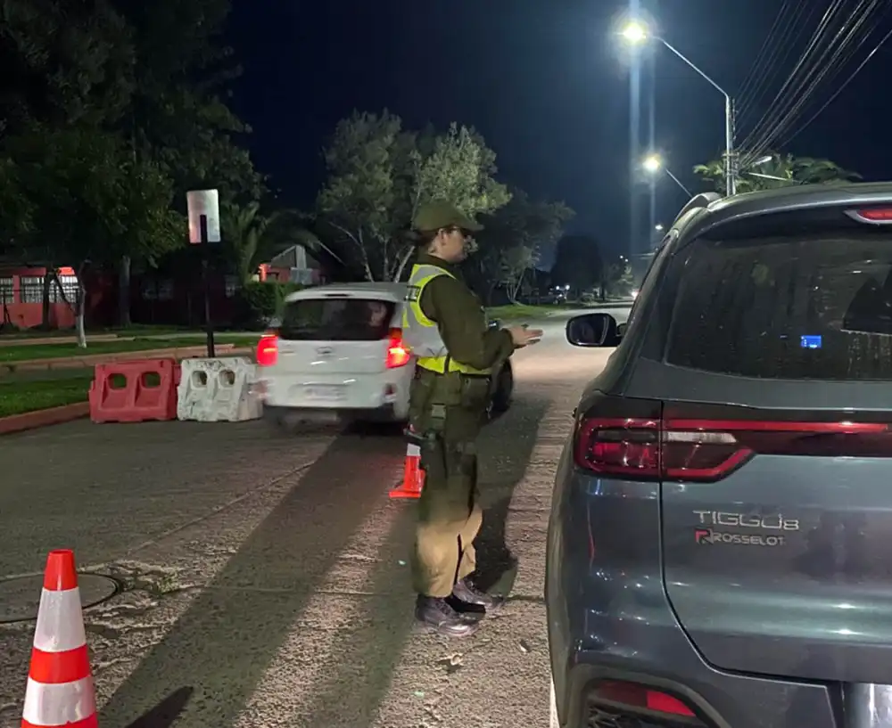 Amplio Operativo Policial En La Provincia De Curico Deja Decenas De Detenidos Y Mas De 2 700 Fiscalizaciones