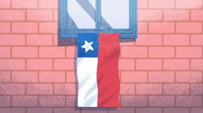 bandera-chilena-ventana-vertical bandera-chilena-ventana-vertical