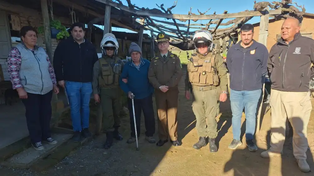 Carabineros Entrega Apoyo A Vecina De Marchigue Tras Ataque De Perros A Ganado Ovino