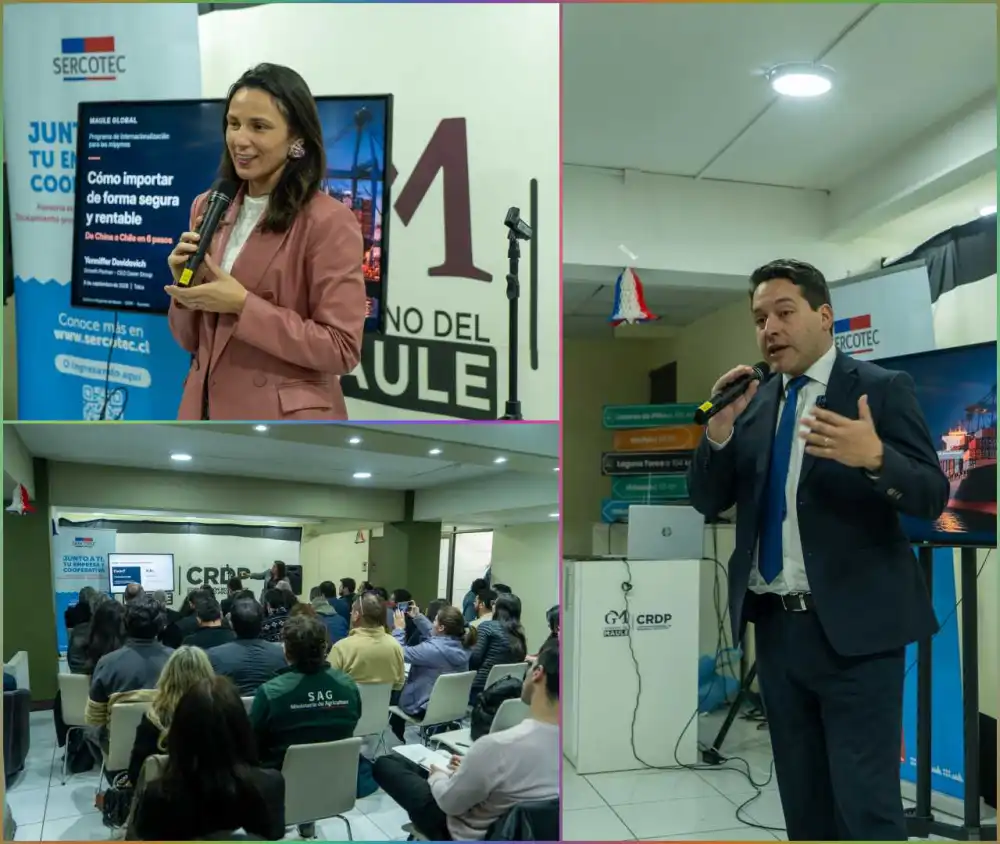 Crdp Maule Y Sercotec Impulsan Seminario Para Fortalecer La Internacionalizacion De Las Mipymes