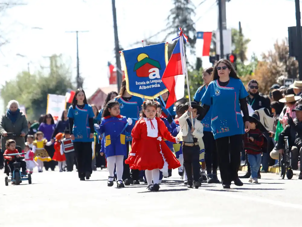 Desfile De Fiestas Patrias Reunio A Cientos De Vecinos Y Organizaciones En Sarmiento