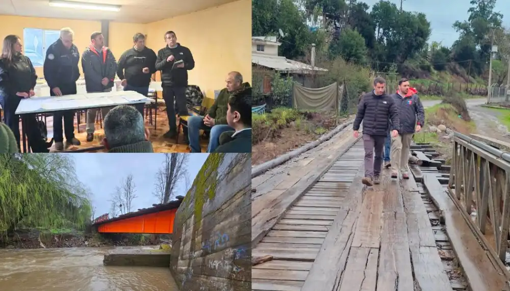 Diputado Benjamin Moreno Y Senador Ignacio Urrutia Abordan En Terreno Problemas De Conectividad Que Afectan A Vecinos De Los Maquis