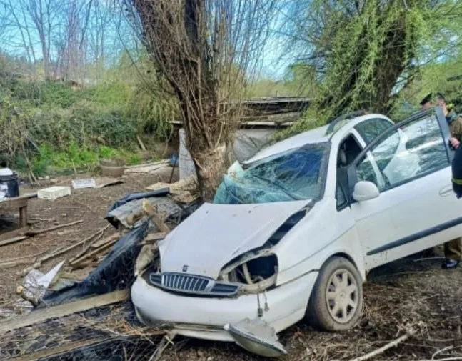 Dos Personas Resultan Lesionadas Tras Violento Accidente De Transito En Sector Requegua De San Vicente