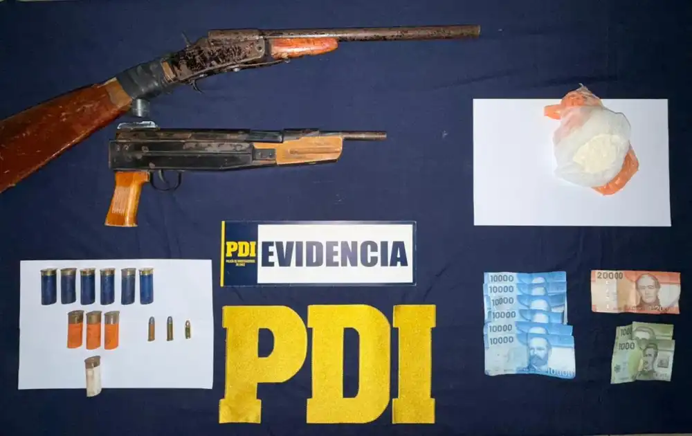 Operativo Del Mt 0 En Cauquenes Deja Cuatro Detenidos Y Permite Incautar Droga Y Armamento