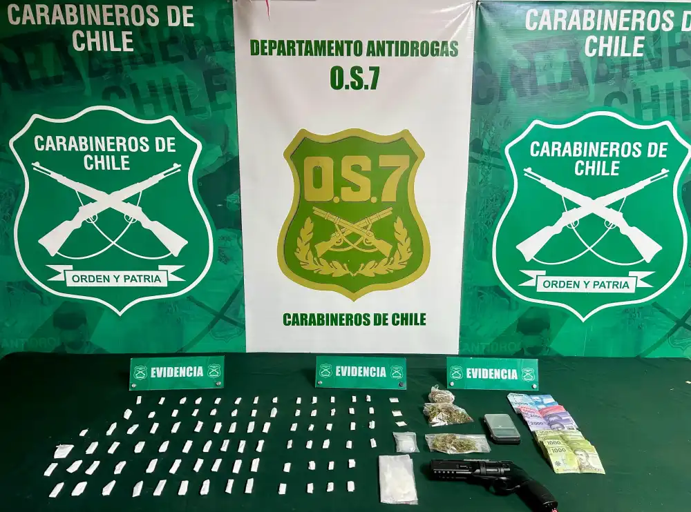 Os 7 Detiene A Dos Personas Tras Operativo Antidrogas En Sector Poniente De Rancagua